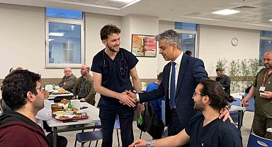 Mengücek Gazi Hastanesi'nde iftar programı düzenlendi