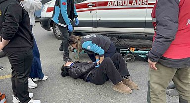 Menteşe'de yarım saat arayla iki motosiklet kazası: 3 yaralı