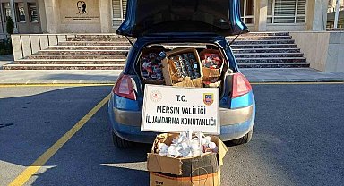 Mersin'de inşaattan hırsızlık yapan 5 şüpheli yakalandı