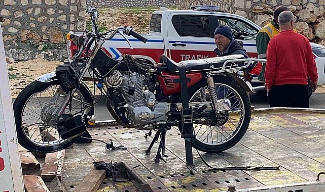 Mersin'de motosiklet kazası: 14 yaşındaki sürücü hayatını kaybetti
