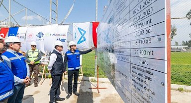 Mersin'de 55 kilometrelik kanalizasyon projesi yüzde 75 tamamlandı