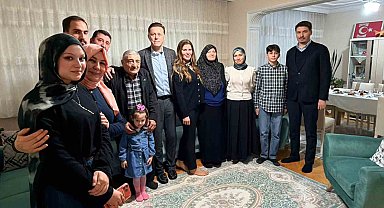 Milletvekili Hatipoğlu, iftarda şehit ailesine misafir oldu