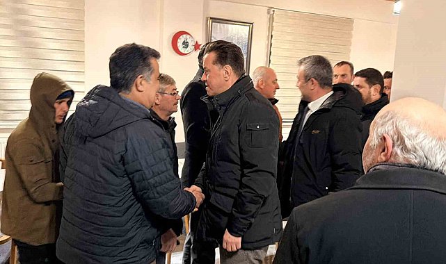 Milletvekili Nebi Hatipoğlu Mahmudiye'de muhtarlarla buluştu