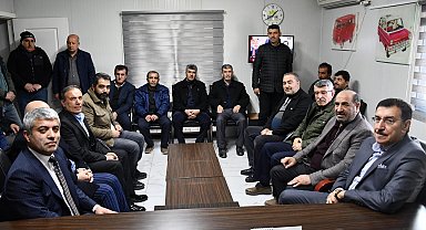 Milletvekili Tüfenkci'den Minibüsçüler Odası'na ziyaret