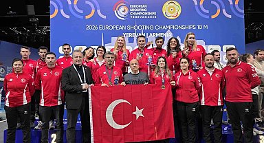Milli atıcılar Avrupa Şampiyonası'ndan 7 madalya ile döndü