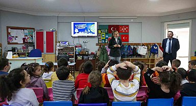 Minik öğrenciler 'Su Müfettişi' ilan edildi