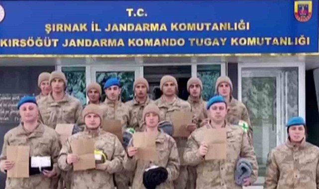 Minik yüreklerden Mehmetçiğe sıcak dokunuş