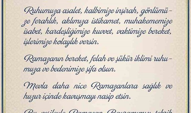 MİT Başkanı Kalın'ın Ramazan Bayramı mesajı