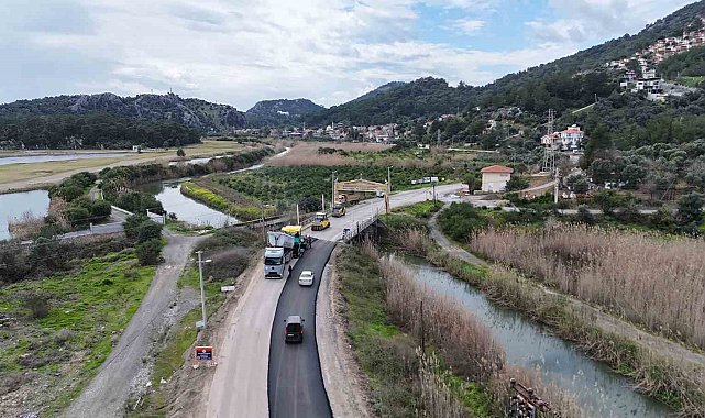 Muğla Büyükşehir 2 yılda 537 kilometre yol yaptı