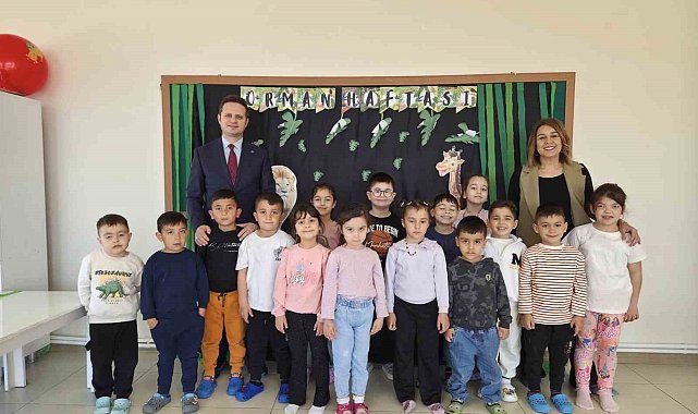 Muğla İl Milli Eğitim Müdürü Çay miniklerle bir araya geldi