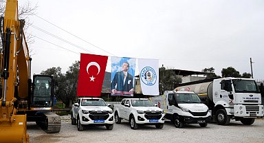 Muğla'da Milas Belediyesi araç filosunu güçlendirdi