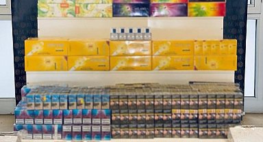 Muş'ta 2 bin 216 paket gümrük kaçağı sigara ele geçirildi