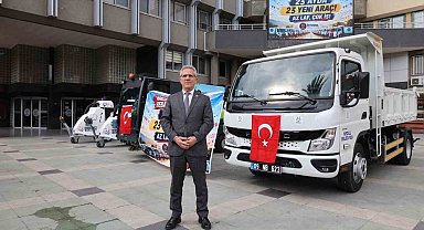 Nazilli Belediyesi'nden 23 ayda 23 yeni araç