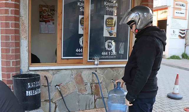 Nazilli'nin 50 yıllık iyi su hattı yenilendi