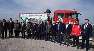 Niğde'de binlerce fidan toprakla buluşturuldu