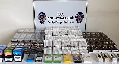 Niğde'de kaçak tütün operasyonu: 1 gözaltı