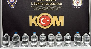Niğde'de kaçak tütün ve alkol operasyonu: 2 şüpheli yakalandı