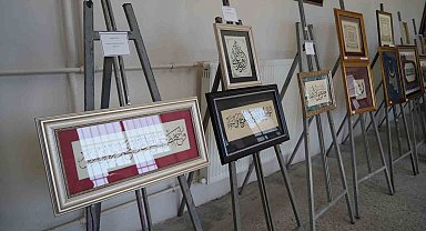 Niğde'de "Sanatın Diliyle Değerlerimiz" sergisi açıldı