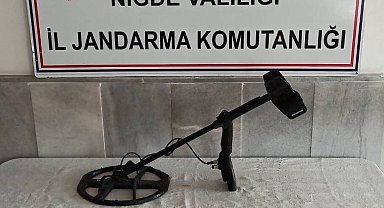 Niğde'de tarihi eser kaçakçılığı operasyonu: 1 şüpheli yakalandı