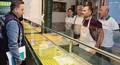 Nilüfer'de tatlı üreticilerine sıkı denetim