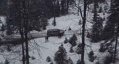 Off-Road tutkunları karla buluştu