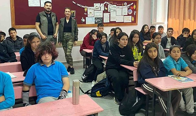Öğrencilere doğa bilinci aşılanıyor