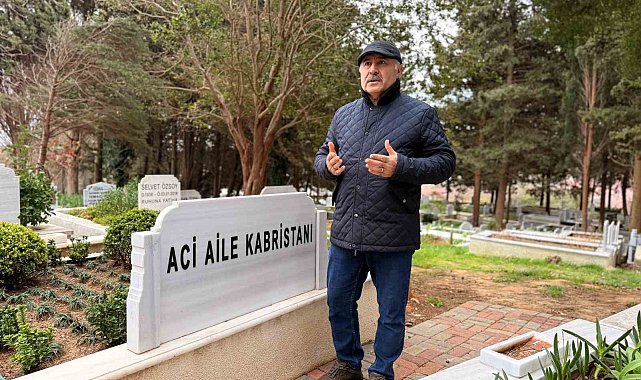 Oğuz Murat Aci'nin mezarını ziyaret eden baba Özer Aci: "Bu beşinci bayram, elimizi öpecek bir evlat kalmadı"