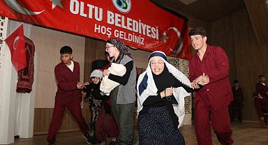 Oltu'da coşkulu kurtuluş bayramı