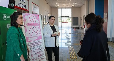 OMÜ'de kadın kanserlerine yönelik farkındalık etkinliği