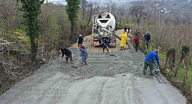 Ordu'da 7 yılda 2 bin 200 kilometre yol konfora kavuşturuldu