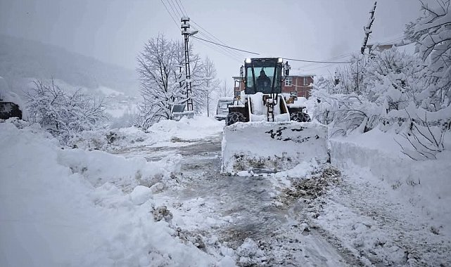 Ordu'da eğitime kar engeli