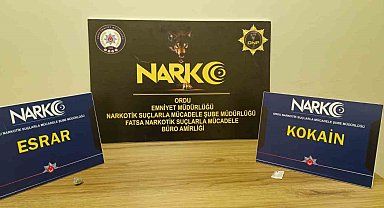 Ordu'da uyuşturucu operasyonlarında 4 tutuklama