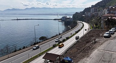 Ordu'da 'Seyir Terası' tamamlanıyor