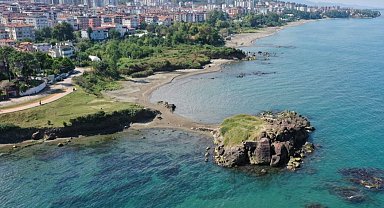 Ordu'da Ünye'de tarihi ada turizme kazandırılıyor