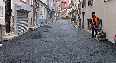 Osmangazi Belediyesi'nden Yeşilova mahallesi'ne yeni asfalt
