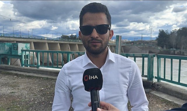 Osmaniye'de yağışlar sonrası Ceyhan nehri coştu