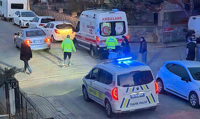 Otomobil ile motosiklet çarpıştı: 1 yaralı