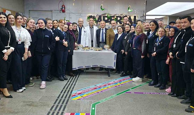 Özel İmperial Hastanesi'nde bayramlaşma