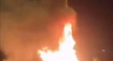 Park halindeki minibüs alevlere teslim oldu