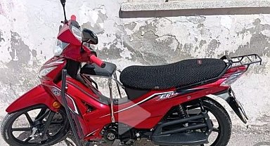 Park halindeki motosiklet çalındı