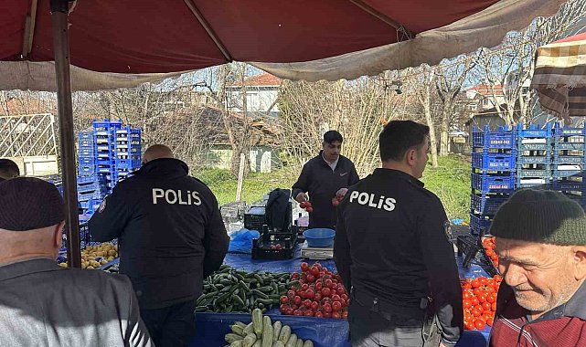 Pazarda cüzdan hırsızlığı iddiası polisi harekete geçirdi