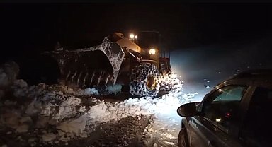 Pervari'de karda mahsur kalan 78 kişi kurtarıldı