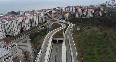 Pulathane Bulvarı'nda yol yapım çalışmaları sürüyor