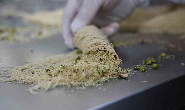 Ramazan bayramı için Diyarbakır'ın tescilli ürünleri kadayıf ve soğuk baklavaya yoğun talep