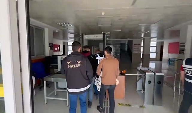 Reyhanlı'da evden hırsızlık şüphesiyle tutuklandı
