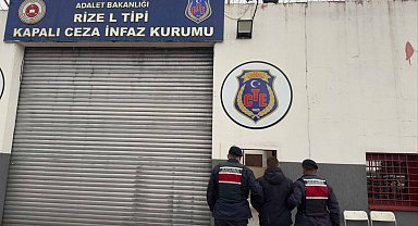Rize'de uyuşturucu hükümlüsü yakalandı