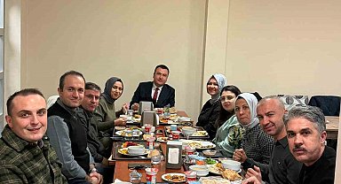 Sağlık çalışanları iftar programında bir araya geldi