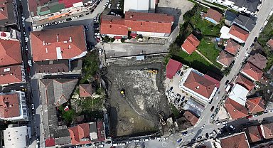 Sakarya Sapanca Meydan'da çalışmalar başladı