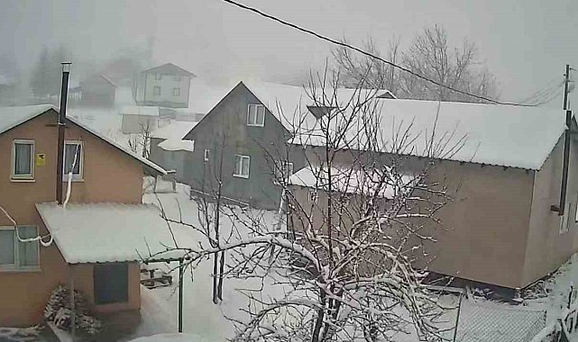 Sakarya'nın yüksek kesimleri beyaz örtüyle kaplandı
