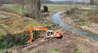 Sakarya'da tarım arazilerine yoğun çalışma